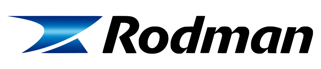 Rodman transparent logo svart